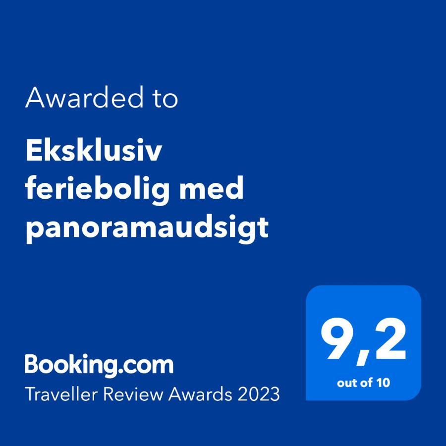 Eksklusiv Feriebolig Med Panoramaudsigt Villa Munkebo Exterior photo